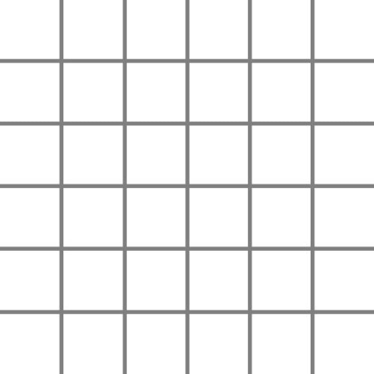 White Matte Mosaic 2 x 2 12 x 12 Ceramic Mosaic