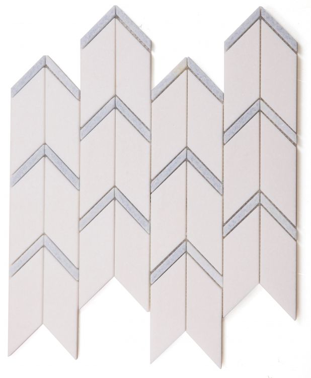 Arrow Ocean 12 x 12.75 Mosaic Tile