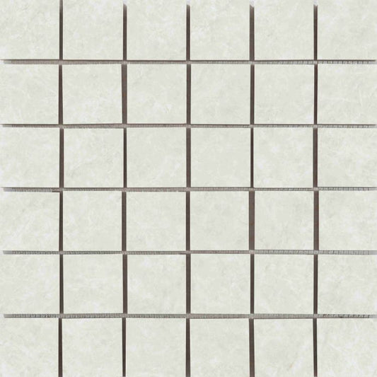 Kraken Light Matte Mosaic 12 x 12 Porcelain Mosaic