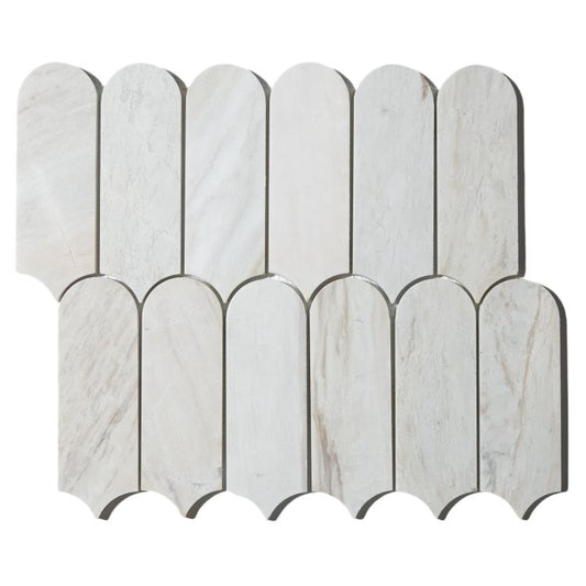 Piano Eura Wood Honed  10 x 11.75 Mosaic Tile