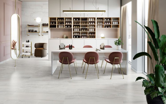 Akoya Silver Matte 24 x 48 Italian Porcelain Tile
