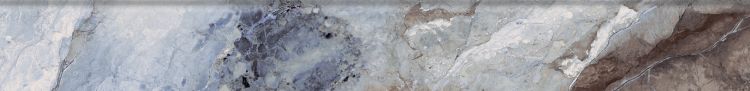 Mystic Ocean Matte Bullnose 3 x 24 Italian Porcelain Trim