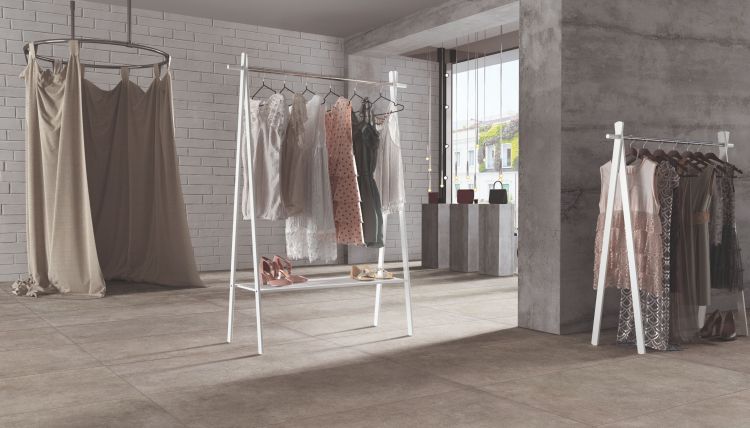 Materika Silver Matte 24 x 48 Italian Porcelain Tile