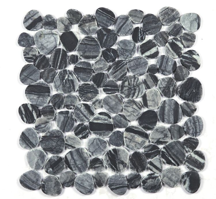Aphrodite Dark Grain 12 x 12 Mosaic Tile