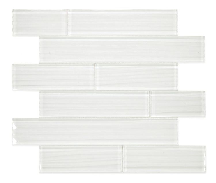 Casale Silver White Multi Size 11.75 x 11.75 Mosaic Tile