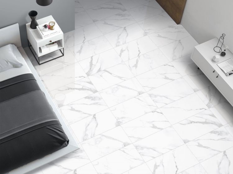 AGL Statuario Polished 12 x 24 Porcelain Tile
