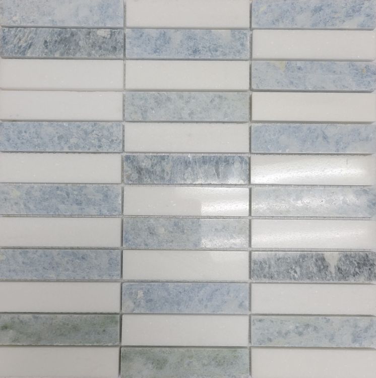 Slot Crystal Ocean 11.75 x 11.75 Mosaic Tile