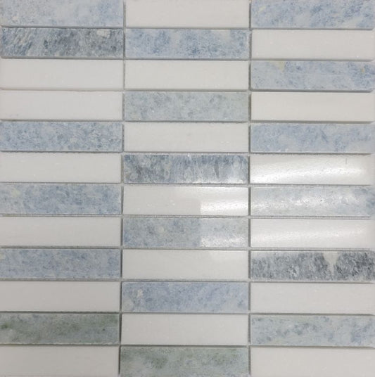 Slot Crystal Ocean 11.75 x 11.75 Mosaic Tile