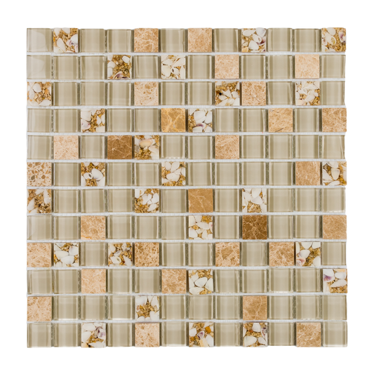 Pelasgus Deity Square 11.75 x 11.75 Mosaic Tile