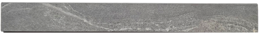Waystone Grey Bullnose 3 x 24 Italian Porcelain Trim