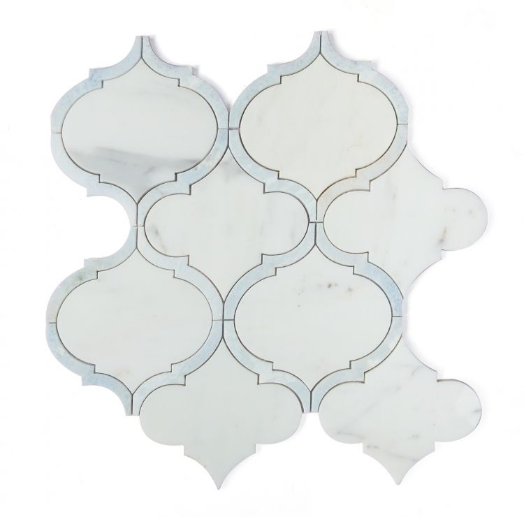 Alice Precious Blue 11.5 x 12 Mosaic Tile