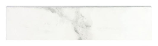 Origines Blanc Matte Bullnose 3 x 12 Italian Porcelain Trim