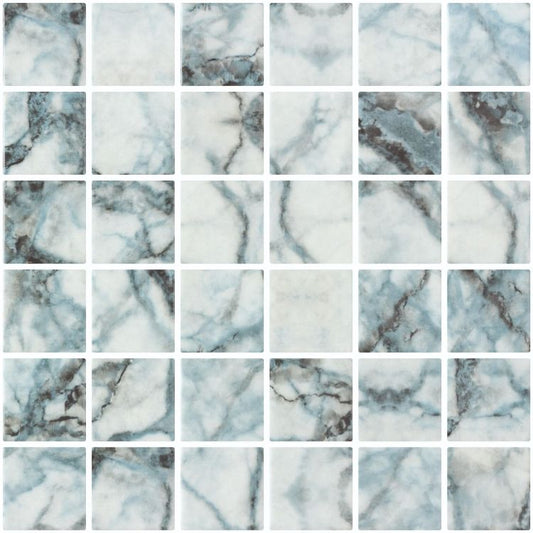 Vanguard Penta Azul 12.25 x 12.25 Mosaic Tile