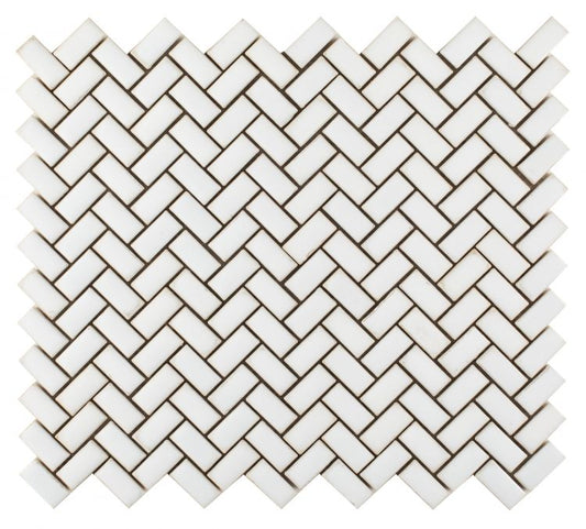 Tango White 11.25 x 12.75 Mosaic Tile