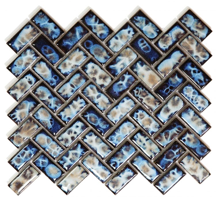 Tango Ocean 9.5 x 11 Mosaic Tile