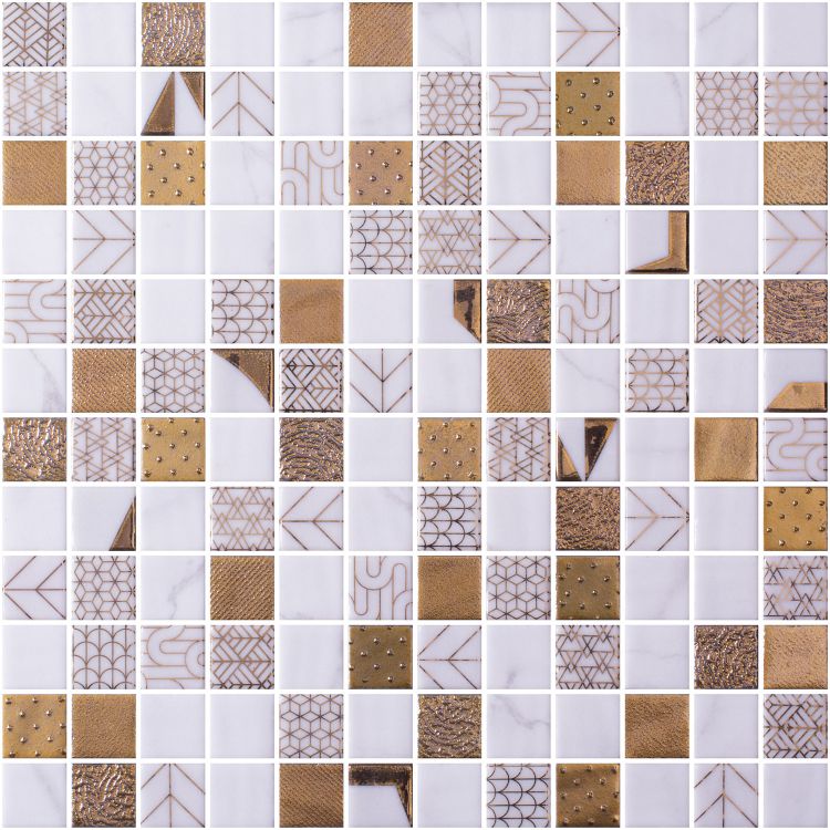 Rif Lite Alexandria Malla 12.25 x 12.25 Mosaic Tile