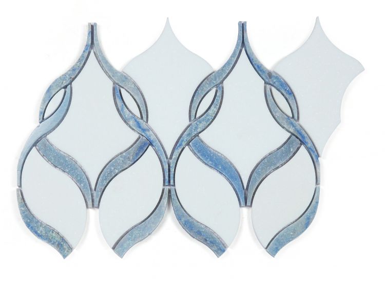 Prestige Royal Sapphire 7.5 x 11.75 Mosaic Tile
