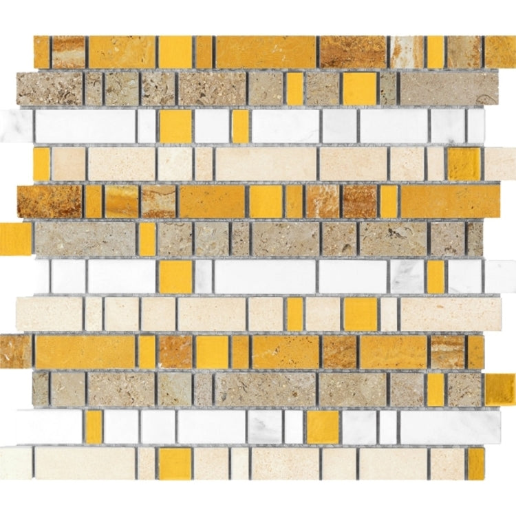 Dubai 11.5 x 10.5 Mosaic Tile