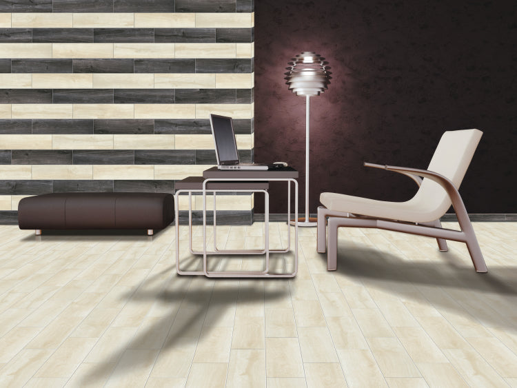 Urban Wood White Birch 6 x 36 Porcelain Tile