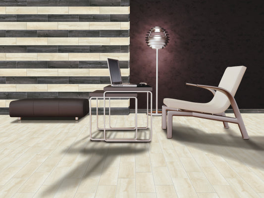 Urban Wood White Birch 6 x 36 Porcelain Tile