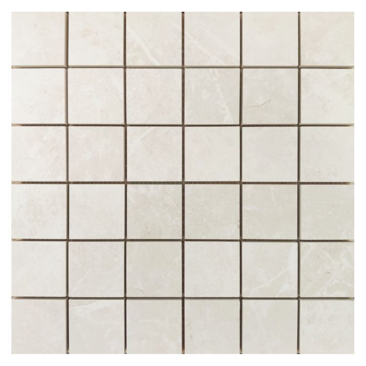 Dolomia White Nat Mosaic 12 x 12 Italian Porcelain Mosaic