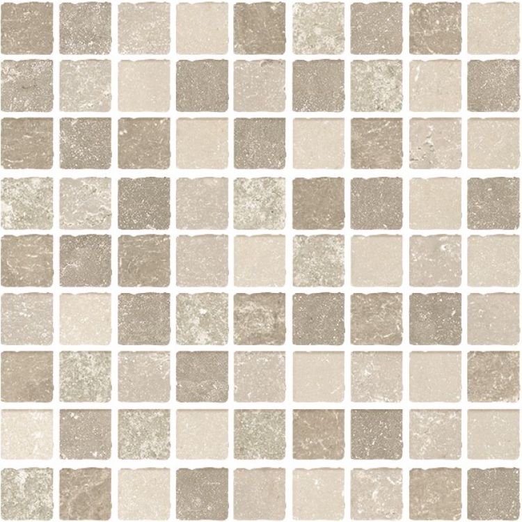 Ostuni Tufo Mosaico 12 x 12 Italian Porcelain Mosaic