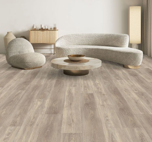SPC Diamond Rich Oak White 9 x 60 SPC Vinyl