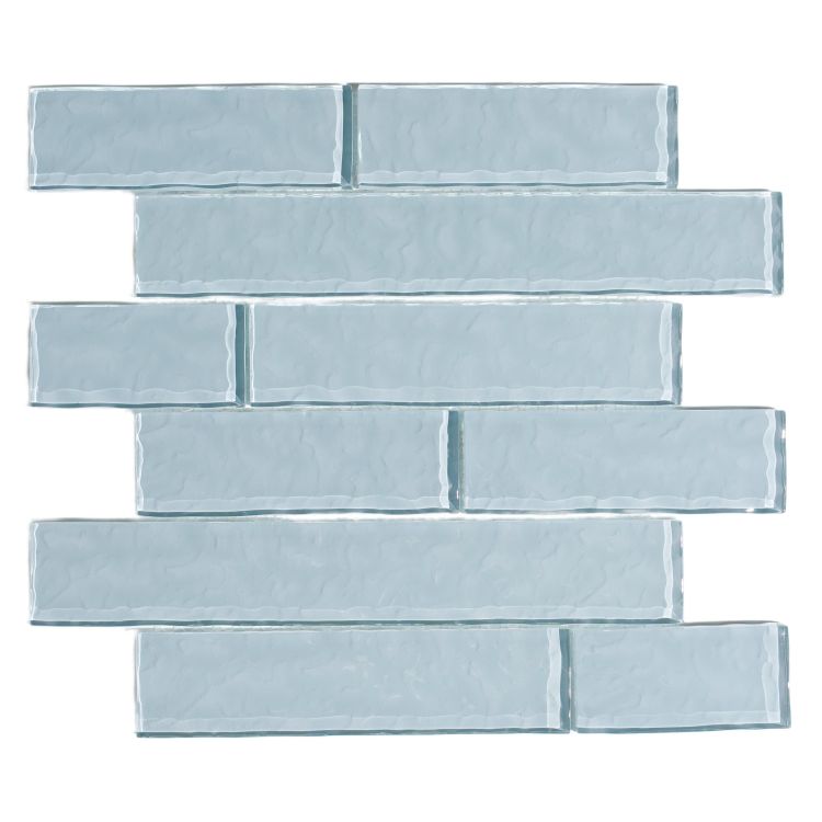 Ripple Pewter 11.75 x 11.75 Mosaic Tile
