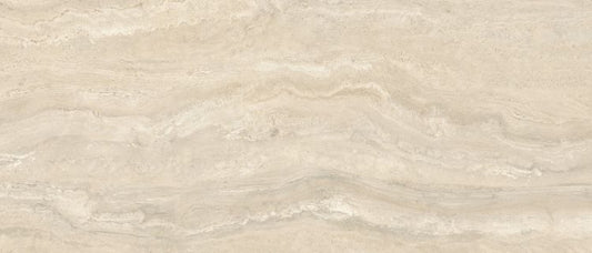 Authentic Luxe Gold Travertine Silk 6MM 47 x 110 Italian Slab