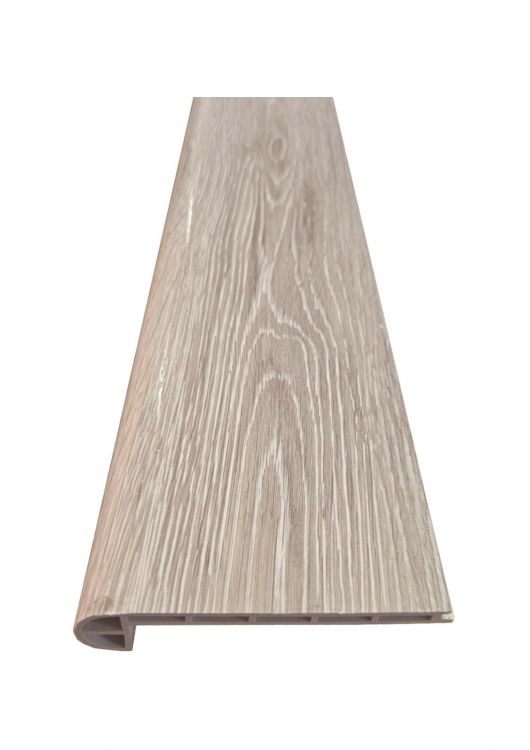 SPC Diamond Rich Oak White Stair Nose Round 4.5 x 95 SPCT