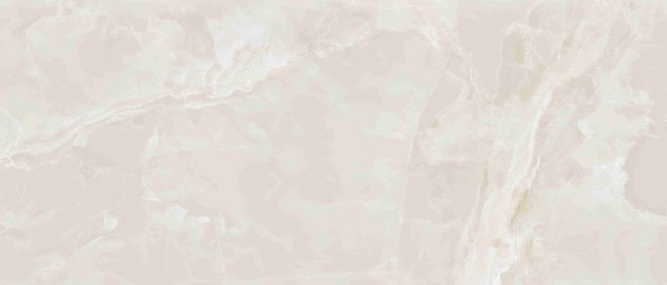 Eccentric Luxe Cloudy White Glossy 6MM 47 x 110 Italian Slab
