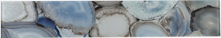 Aura Shell Blue 4 x 24 Mosaic Tile