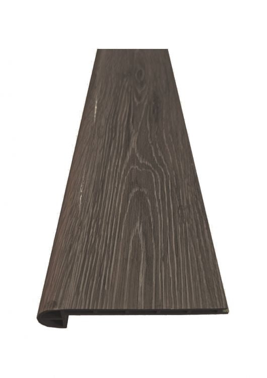 SPC Diamond Rich Oak Black Stair Nose Round 4.5 x 95 SPCT