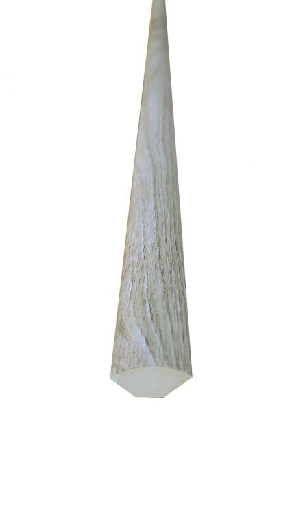 SPC Diamond Modern Oak Silver Quarter Round 0.75 x 95 SPCT