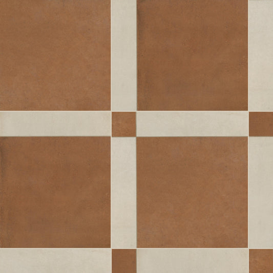 MSI Cotto Blocchi 17" x 17" Matte Porcelain Tile