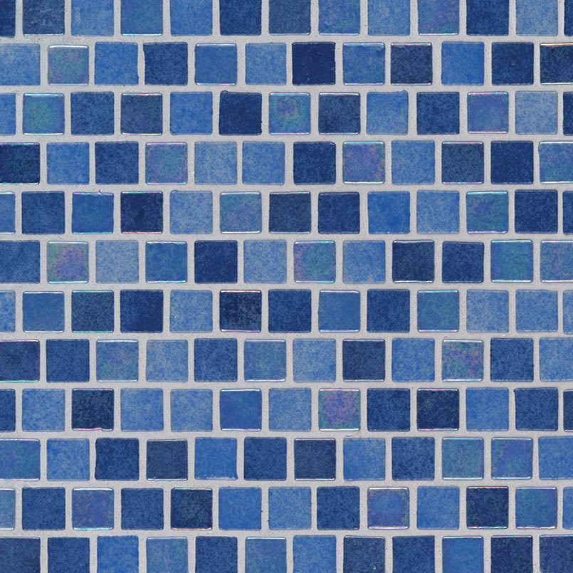 MSI Hawaiian Sky 1 x 1 Glass Mosaic Tile