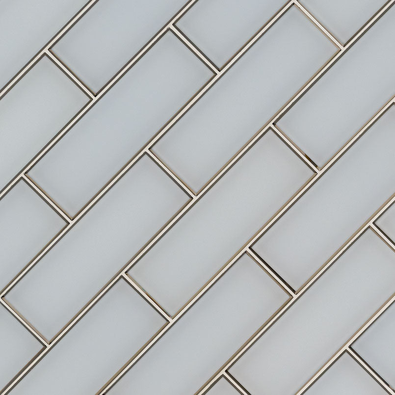 MSI Ice Bevel 4 x 12 Glass Tile - view 2