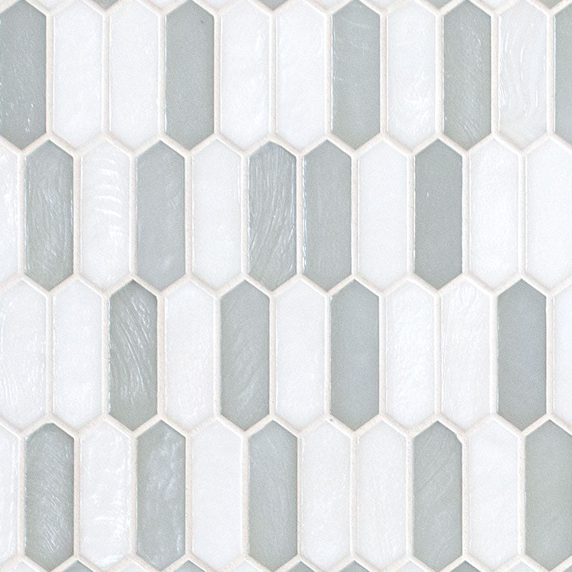 MSI Pixie Cloud Glass Mosaic Tile