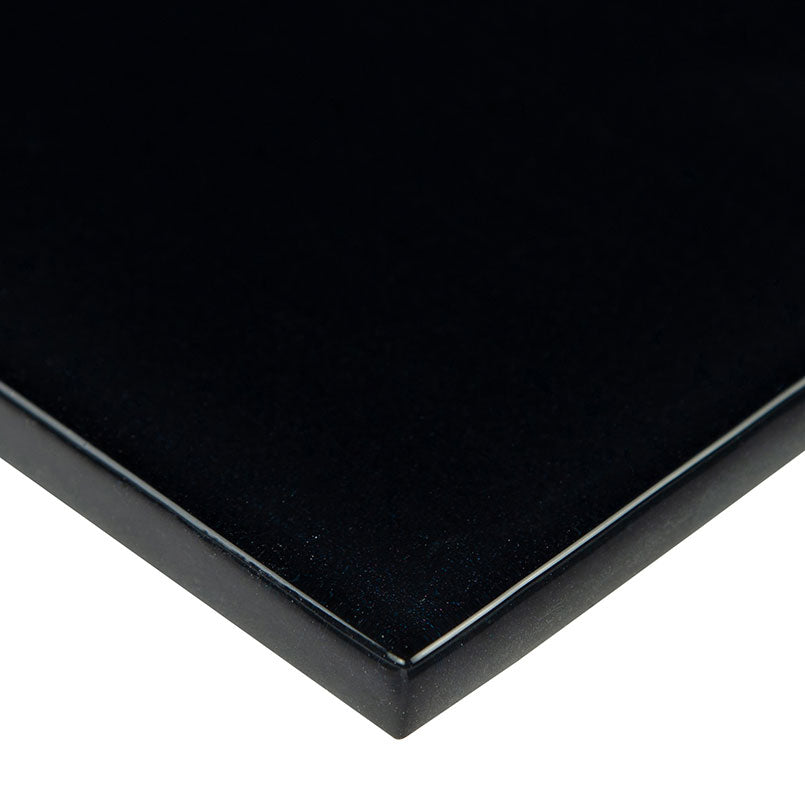 MSI Nero Marquina 3 x 6 Glass Tile - view 3