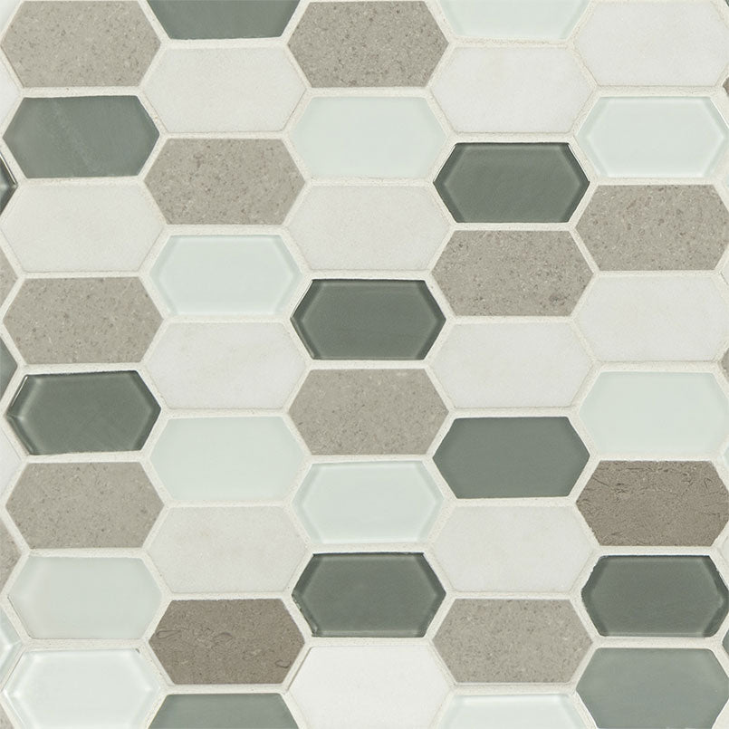 MSI Lascari Picket Mixed Mosaic Tile
