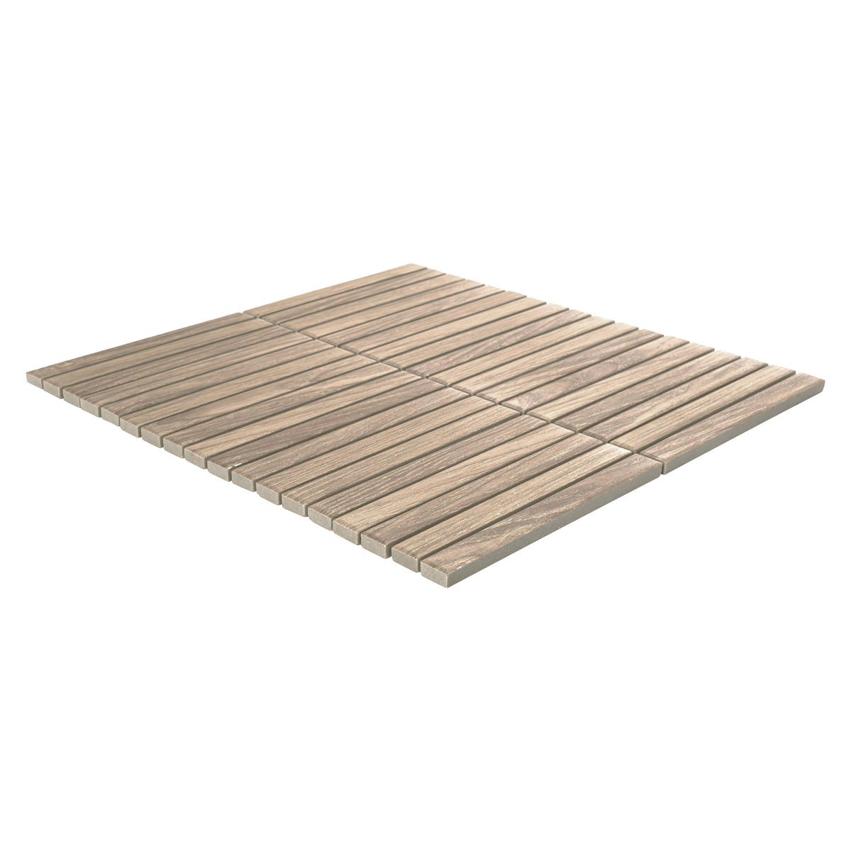 MSI Bamboo Ridge Beige Stack Matte Porcelain Mosaic Tile 3