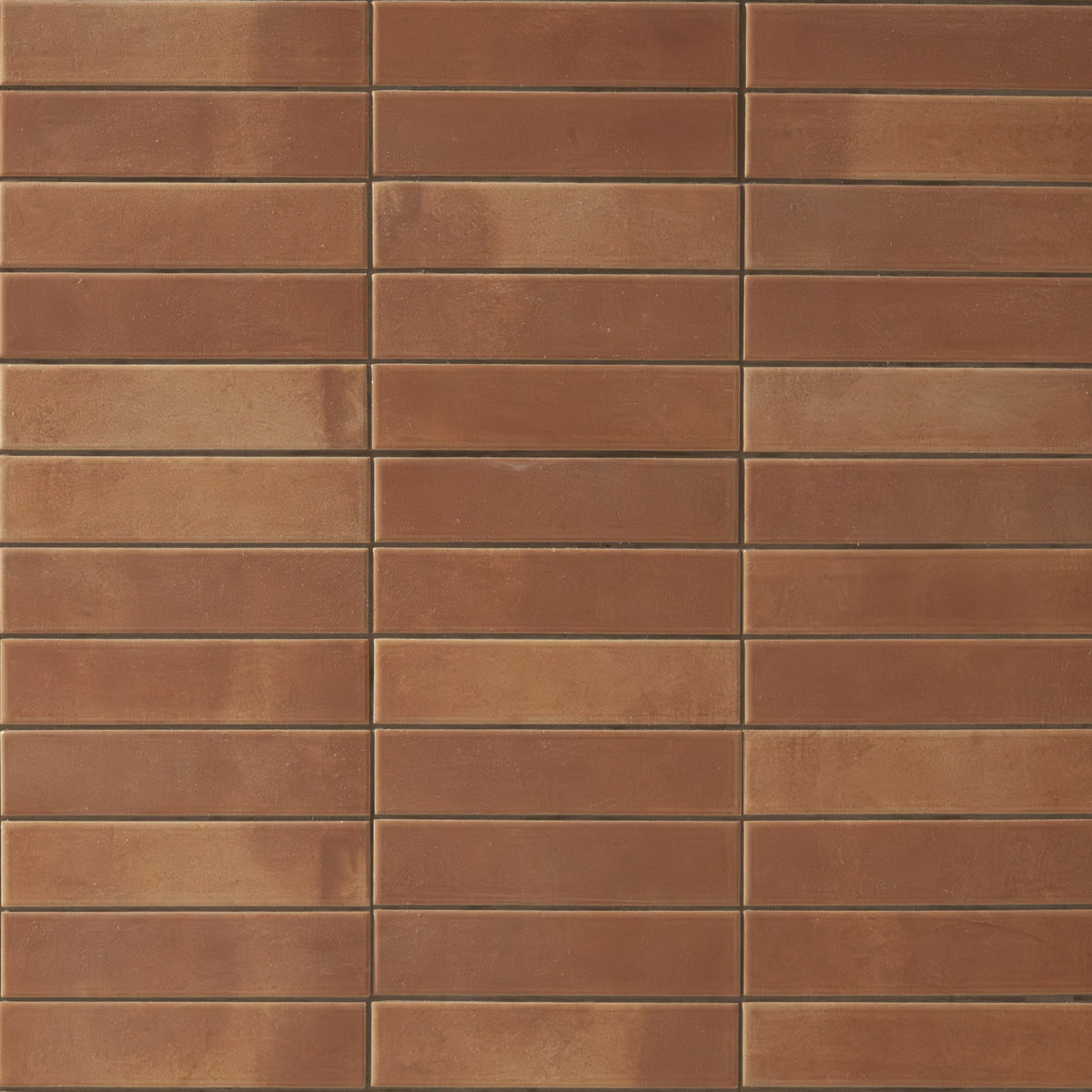 MSI Terracotta Subway 2" x 8" Stack Matte Porcelain Mosaic 3