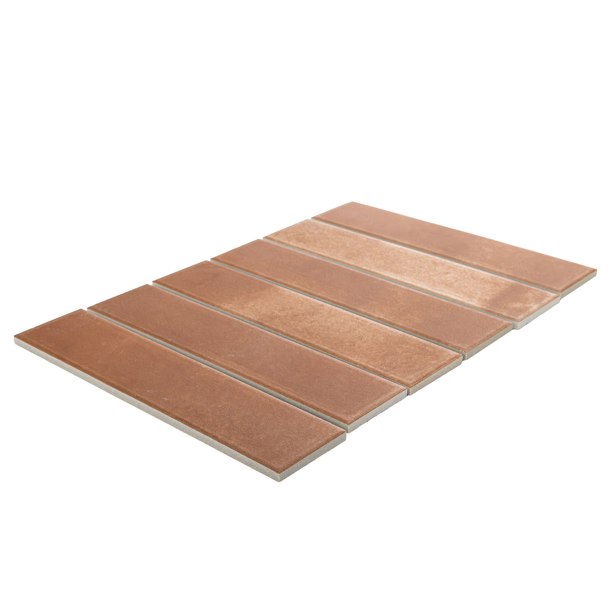 MSI Terracotta Subway 2" x 8" Stack Matte Porcelain Mosaic 4