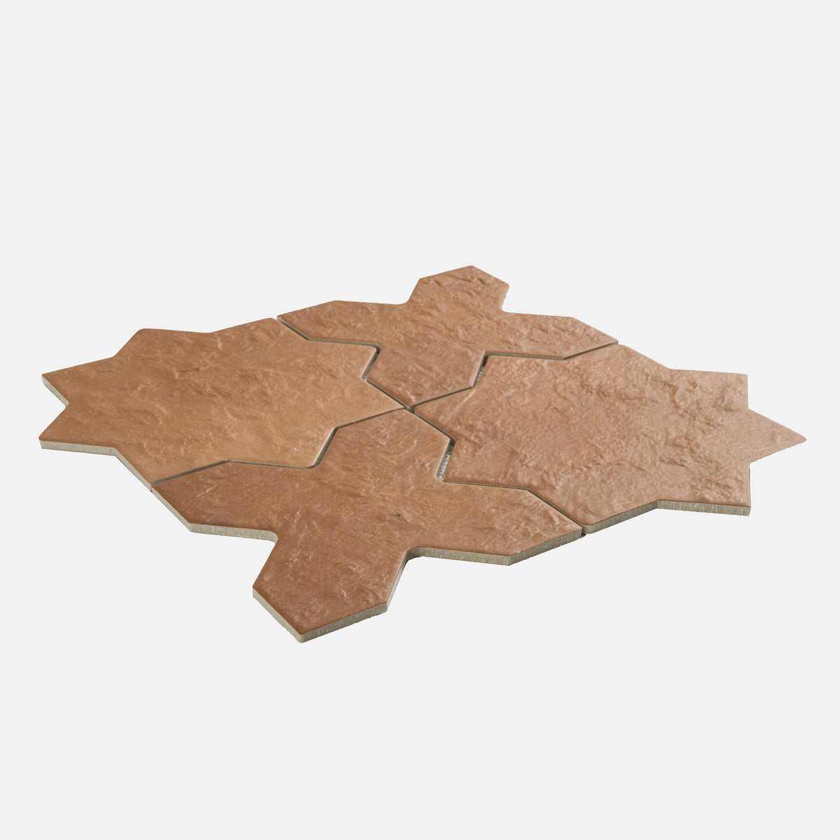 MSI Terracotta Star and Cross 6" x 6" Matte Porcelain Mosaic 3
