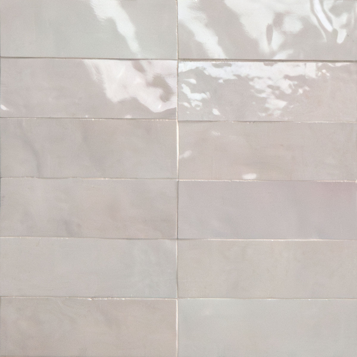 MSI Moroccan Beige Zellige 2" x 6" Stack Glossy Porcelain Mosaic 1