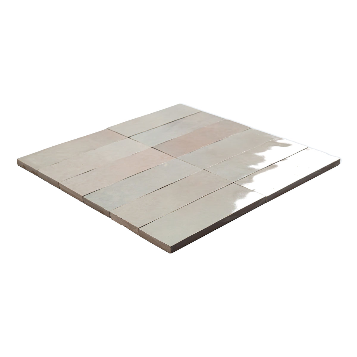 MSI Moroccan Beige Zellige 2" x 6" Stack Glossy Porcelain Mosaic 3