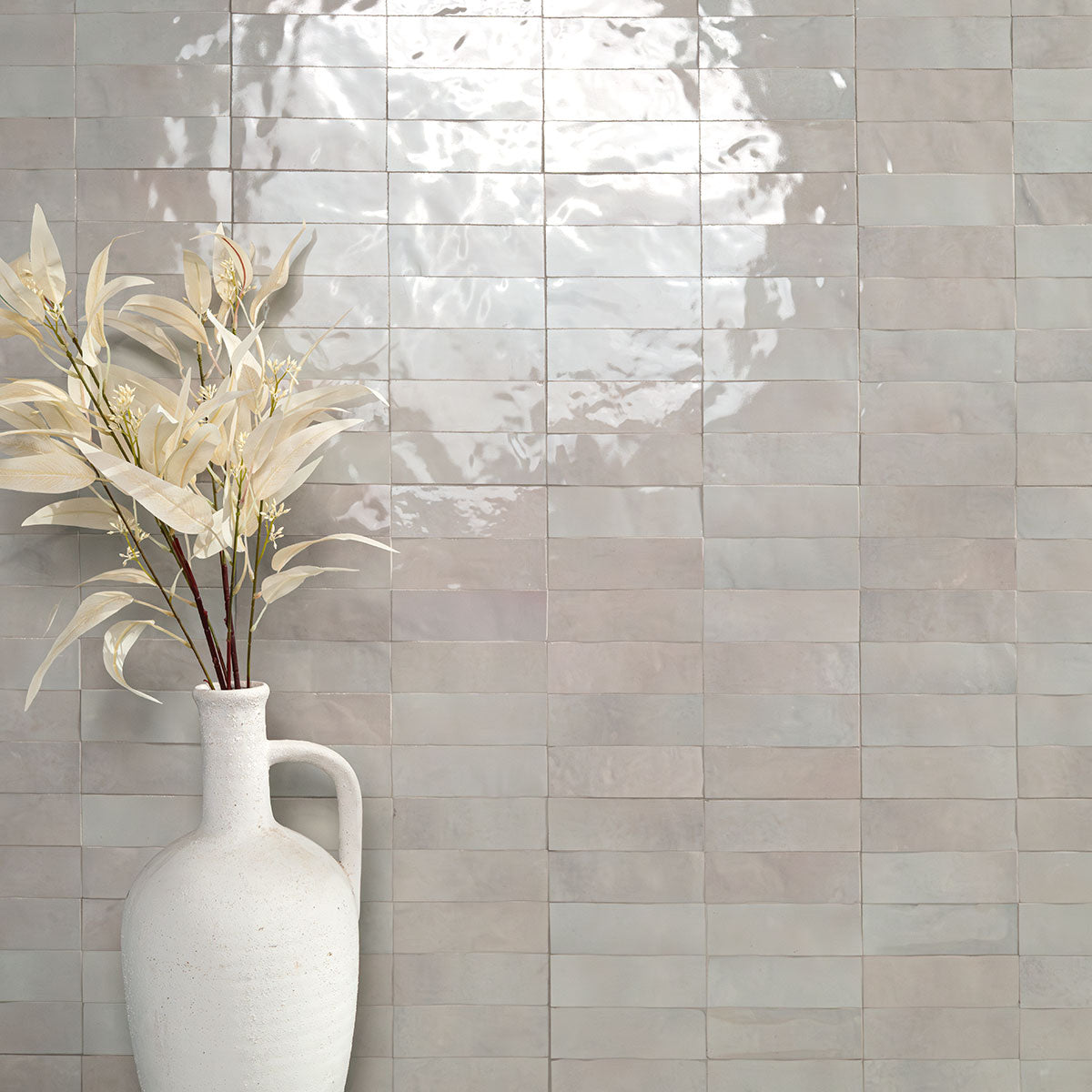 MSI Moroccan Beige Zellige 2" x 6" Stack Glossy Porcelain Mosaic 4