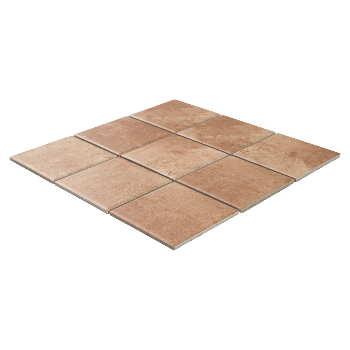 MSI Terracotta Square 4" x 4" Matte Porcelain Tile 3