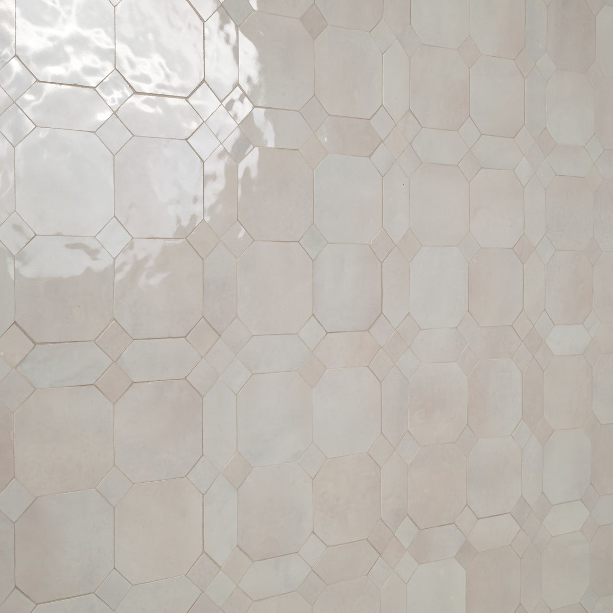 MSI Moroccan Beige Zellige Geometric Glossy Porcelain Mosaic 2