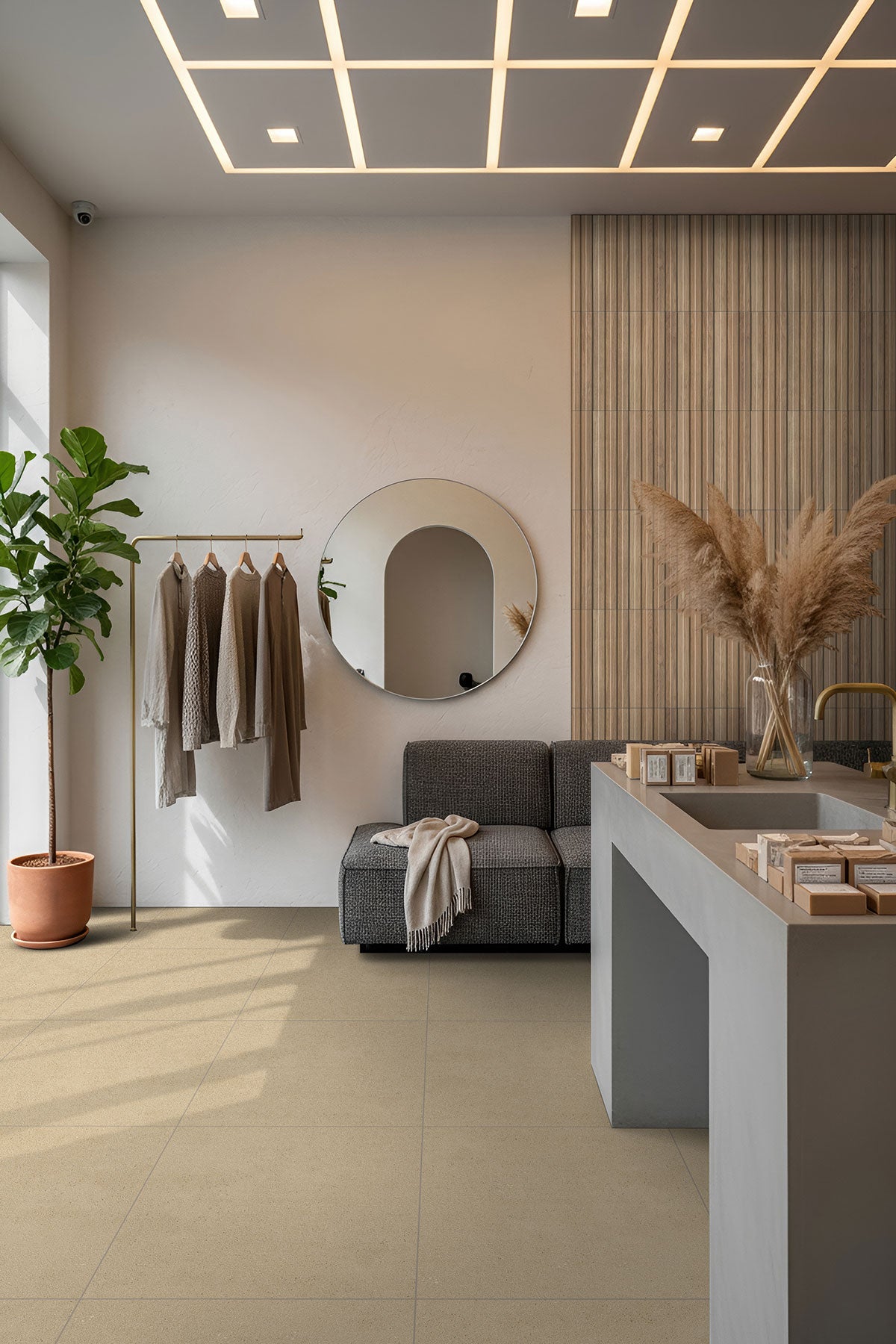 MSI Architecta Beige room scene